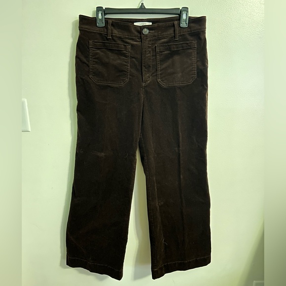 LOFT Pants - LOFT Brown Wide Leg Pants 12P